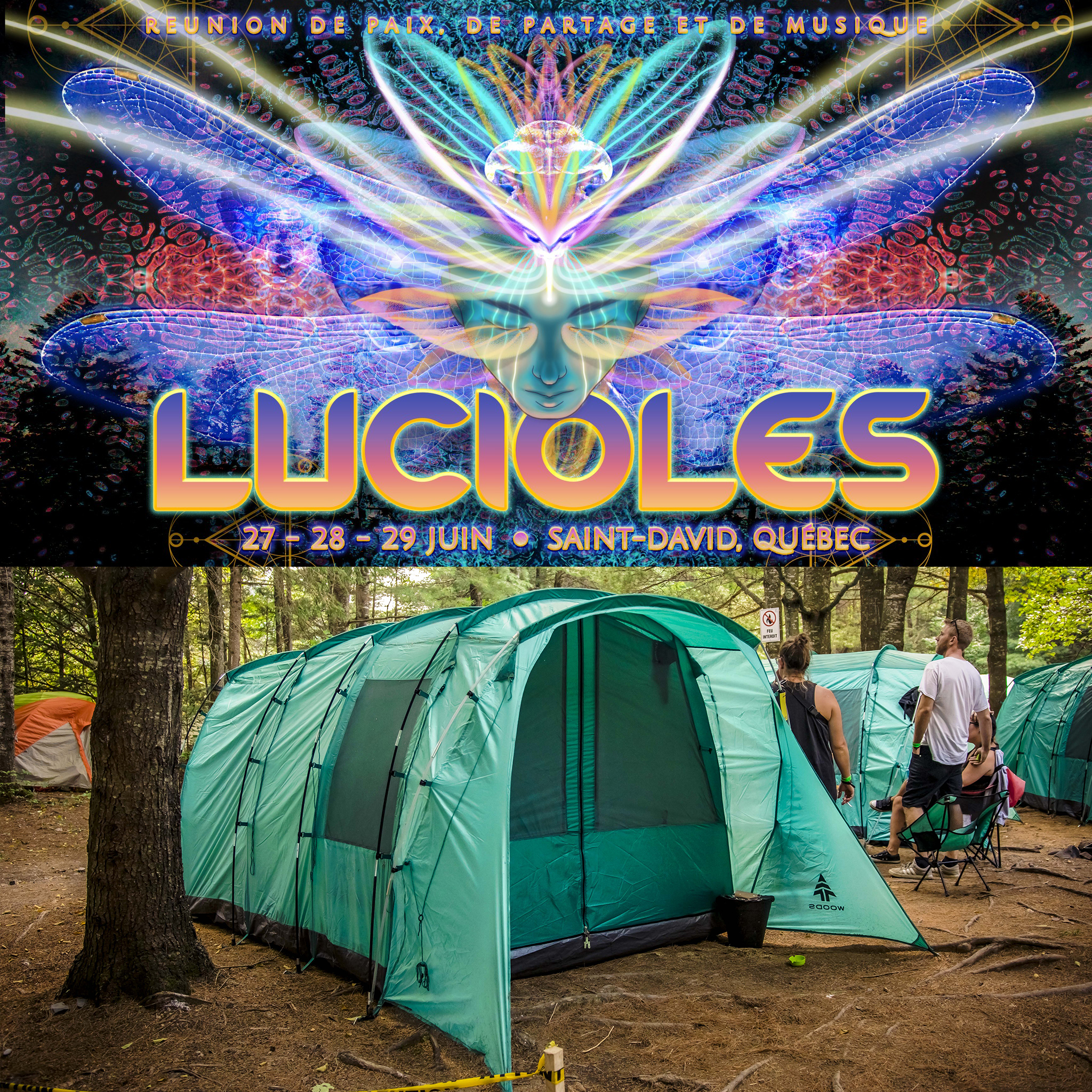 Lucioles - Bivouac Double