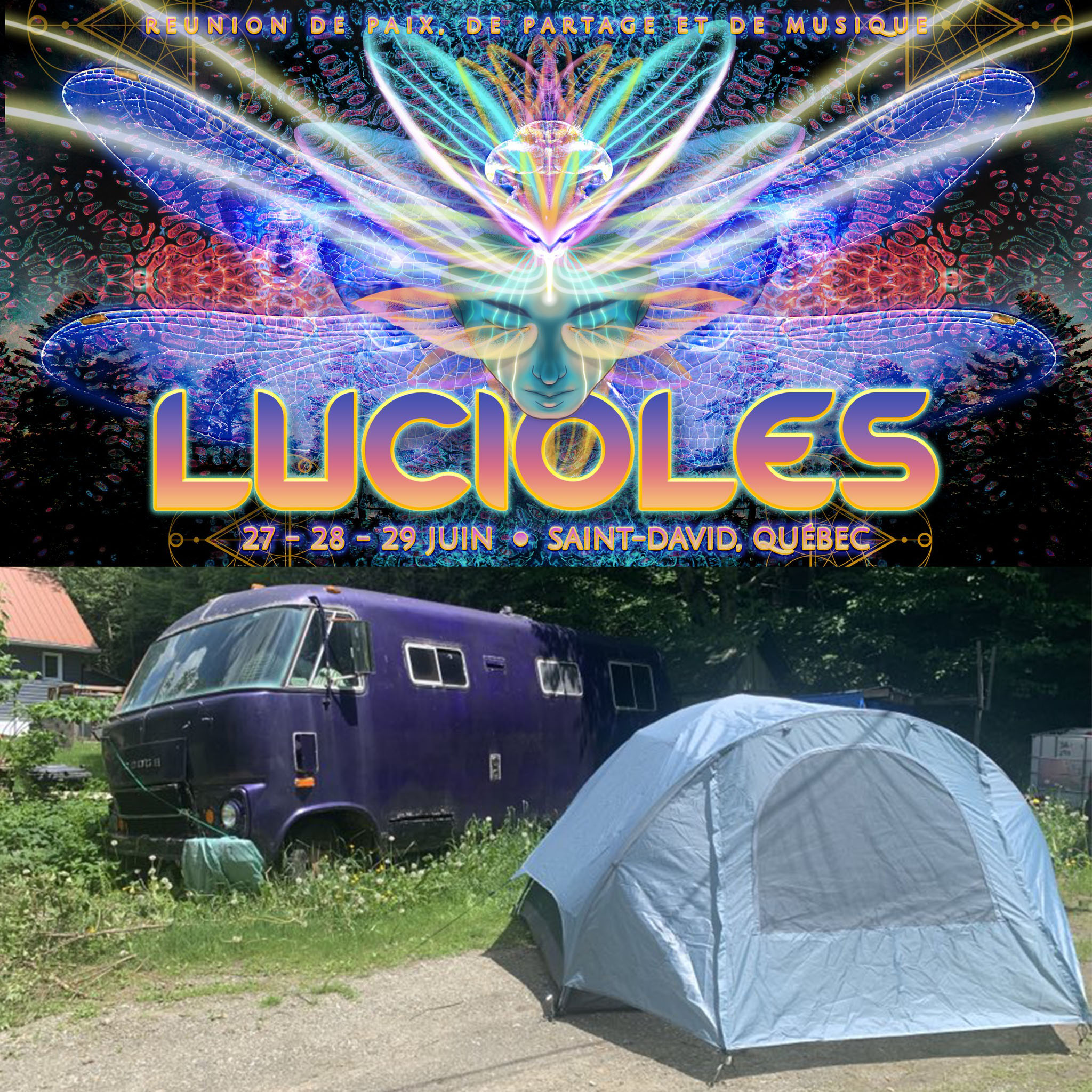 Lucioles - Bivouac Simple