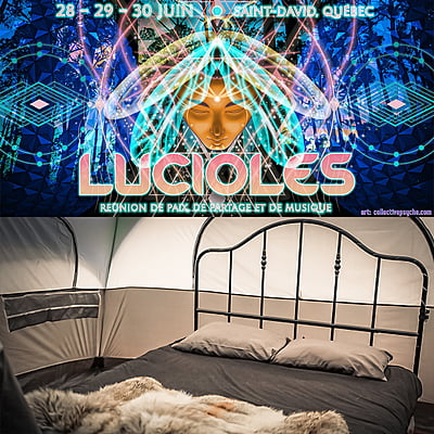 Lucioles - Glamping Deluxe Queen