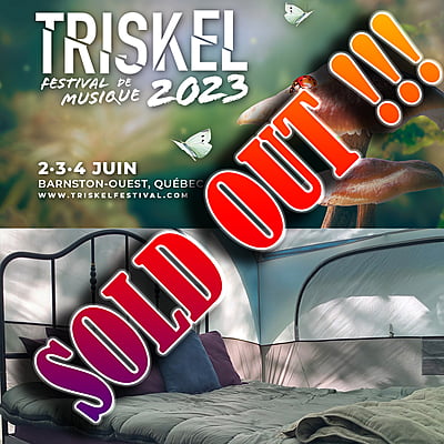 Triskel Festival 2023 - Le Renouveau - GLAMPING DELUXE - Pour tout le festival