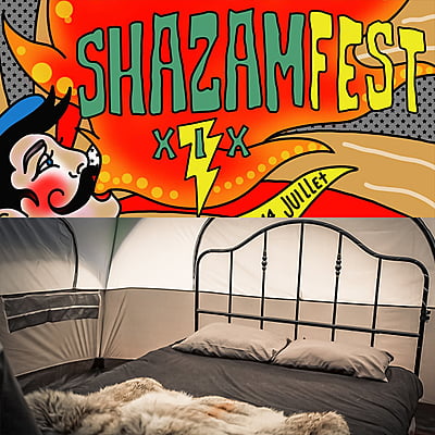 ShazamFest - Glamping Deluxe Queen