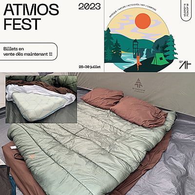 ATMOS FEST - CAMPEMENT BUDGET - Pour tout le festival