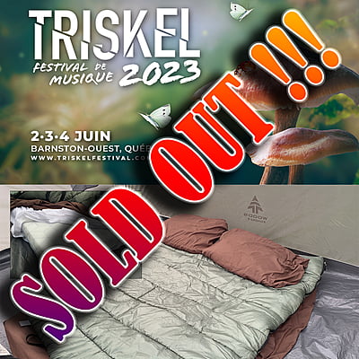 Triskel Festival 2023 - Le Renouveau - CAMPEMENT BUDGET - Pour tout le festival